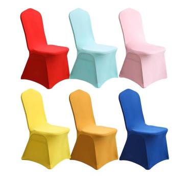 Good Price Custom Cheap White Wedding Party Banquet Spandex Chair Cover