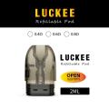 Luckee Pod 2ml/4ml substituível de cartucho vazio vape