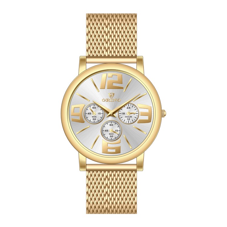 Moda Stainless Stone Stone Lady's Welt Watch