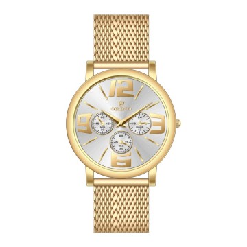 Moda Stainless Stone Stone Lady&#39;s Welt Watch