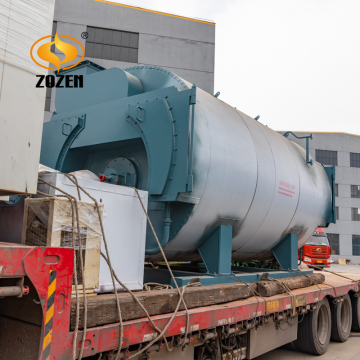 Industrial use 8 ton gas diesel fired steam boiler