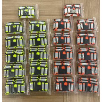 হাই-ভিজিবিলিটি এক্সট্রা-ওয়াইড রিফ্লেক্টিভ স্ট্রেচ ওয়েস্ট