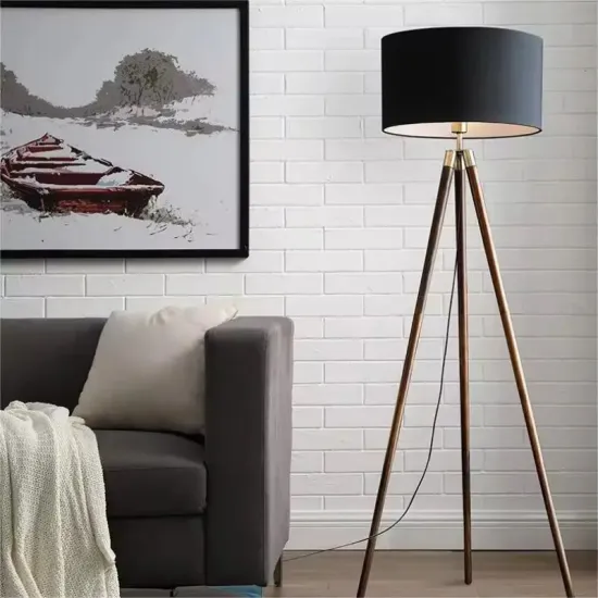 Customizable Luxury LED Standing Floor Lamp for Modern Living Rooms and Restaurants