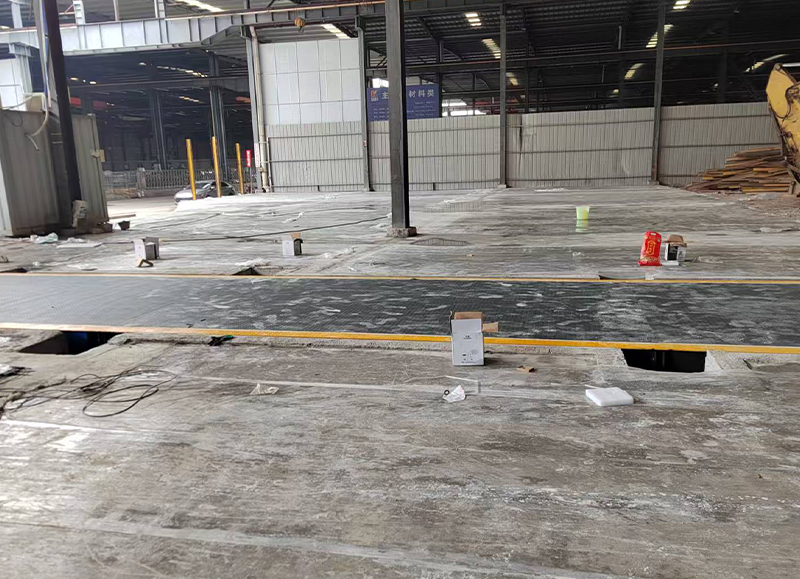 Building Materials Market Truck Scale 3mx18m 120Ton