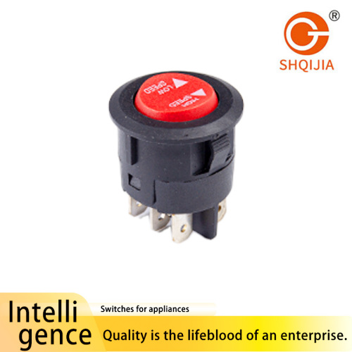 Interruptor basculante impermeable redondo serie R13-1