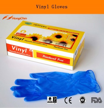 cheap disposable synthetic vinyl glove