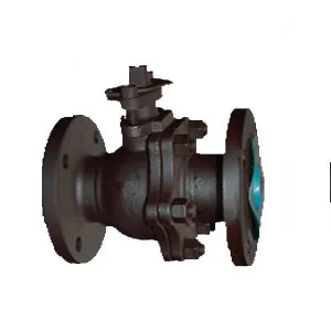 Floating soft sealing ball valve