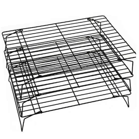 Amazon Hot Sale Checkered Chef 3-Layer Cooling Rack for Baking