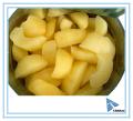 Manzana en conserva en rodajas / mitades en almíbar