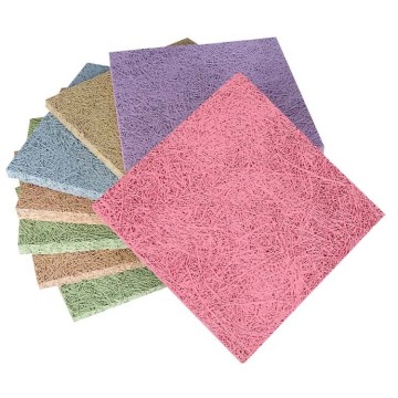 Painéis fono-absorventes de lã de madeira para Ofiice