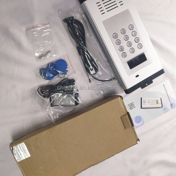 Smart Access Control System: 4G K6 Gate Opener with RFID Card Reader, Rainproof Hood, and GSM Wireless Technology for Apartments