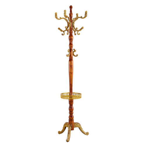 Elegant Retro Style Wooden Hanger for Bedroom Use