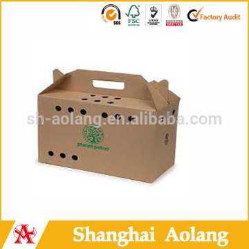 colorful corrugated cardboard boxes