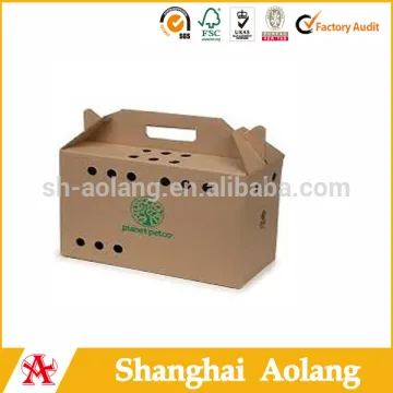 colorful corrugated cardboard boxes