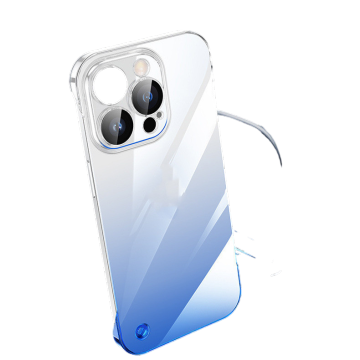 2024 Ultra Thin Bezel-Less Transparent Phone Case - Super Slim Hard PC Clear Casing