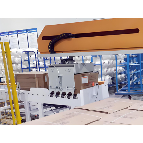 מכונת משטחים אוטומטית למארזים