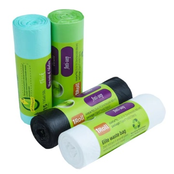 Biodegradable and Compostable 45x50CM Plastic Roll Bags Made from PBAT, PLA, Maizena, and Cornstarch