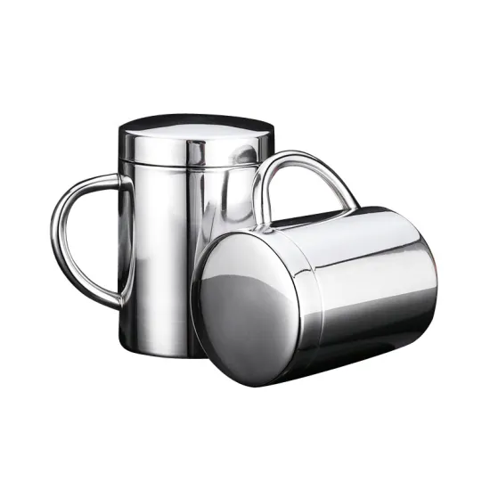 Custom Double Wall Stainless Steel 304 Coffee Cup