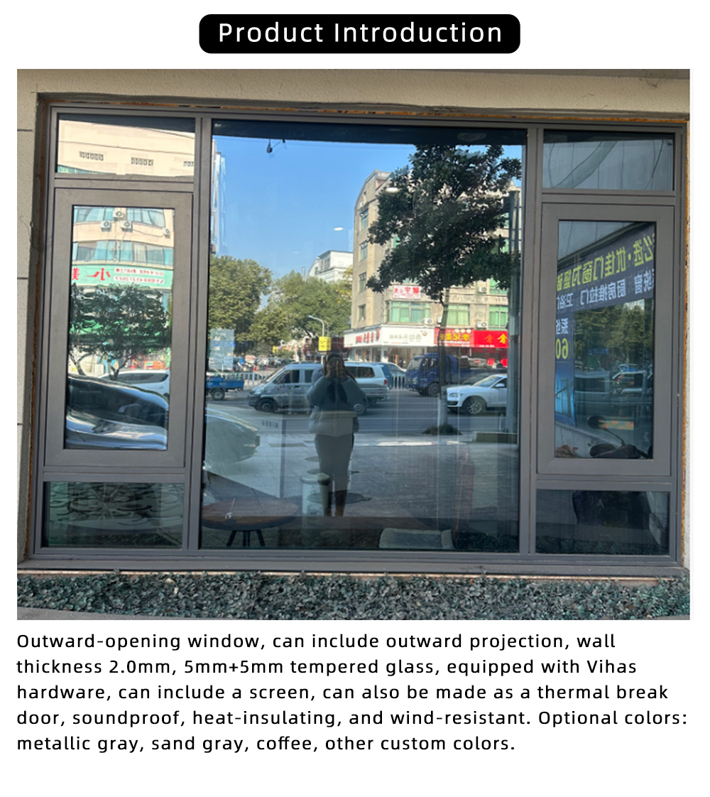 System Window 115A Broken Bridge Casement Window (Door)