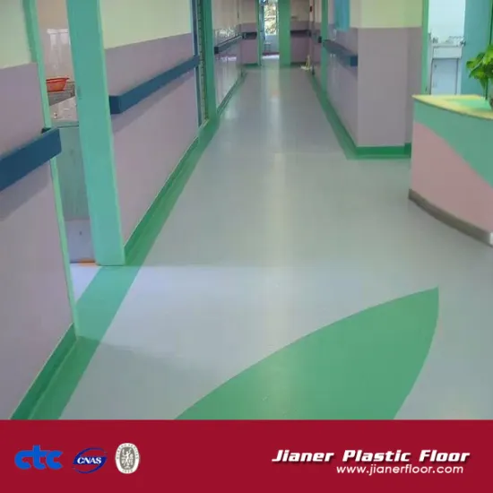 PVC educational flooring for public place