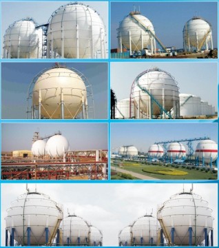 oil ,gas storage shperical tank