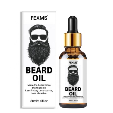 FEXMS Sandalwood Beard Oil - mempromosikan pertumbuhan jenggot dan mengurangi iritasi