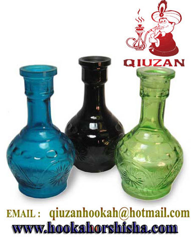 2014 Hot Selling Tobacco Glass Shisha Hookah Bottle