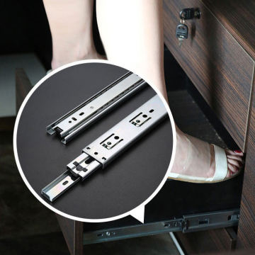 Folds Adjustable Soft Slim Sliding Drawer Runners Slides