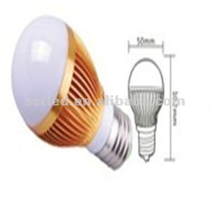 Green popular high power 3w led bulb lamp