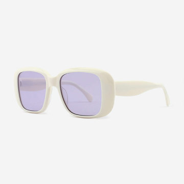 Retro Square acetate female sunglasses