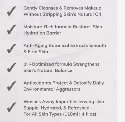 Organic Face Wash Foam