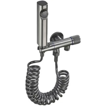 Hot Selling Brass Toilet Bidet Sprayer Set with Angel Valve and ABS Sprayer