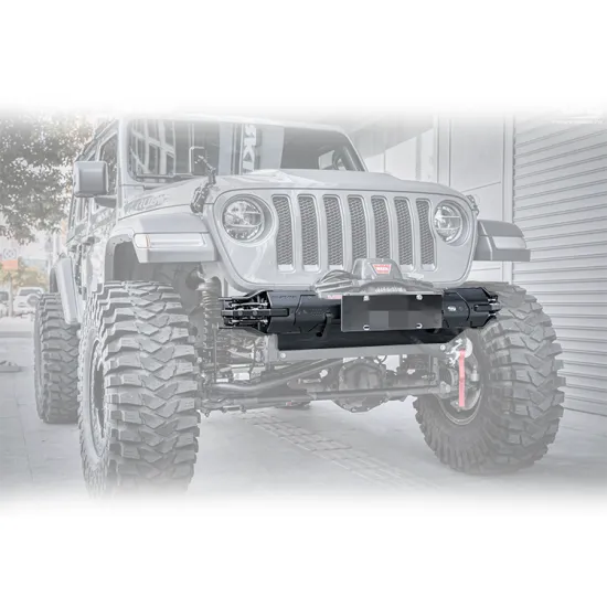 CNC Processed Auto Car Front Bumper Accessories Parts for Jeep Wrangler JL JT 2018+