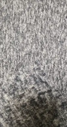 100% Polyester Hacci Fleece Fabric with Cation