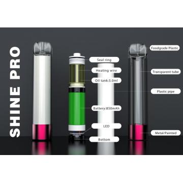 YUOTO SHINE PRO ​2000 puffs ​Disposable Vape Pod