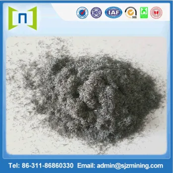 Supply quality chopped steel fiber wool for brake pads friction
