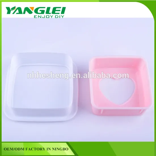 Heart Hearted Shape Sandwich Bread Toast Maker Mold Mould Cutter DIY Tool