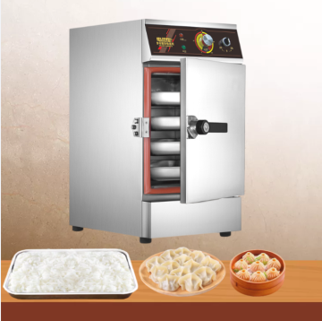 Macchina a vapore di alimenti industriali per panini di riso di pesce, hot dog, bao e siomai