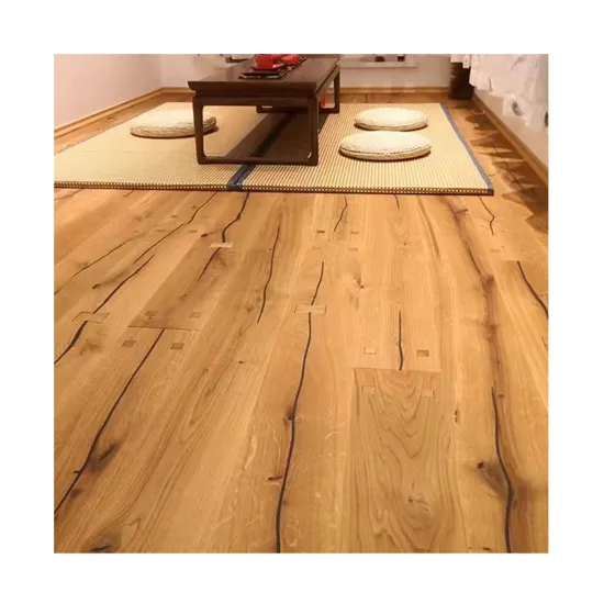 European White Oak 1-Strip 3-Layer Engineered Wood Flooring with Invisible Lacquer