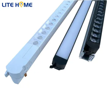 Non-Dim Flick Free 3-Phase 20W 705mm LED Grille Track Linear Light with Low Glare UGR Less Than 19