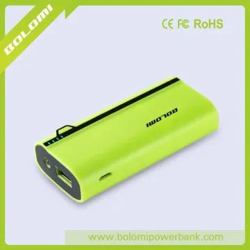 wholesale! mini single usb power bank Pocket charging treasure,Slim power bank 5200mAh with LED flashlight.
