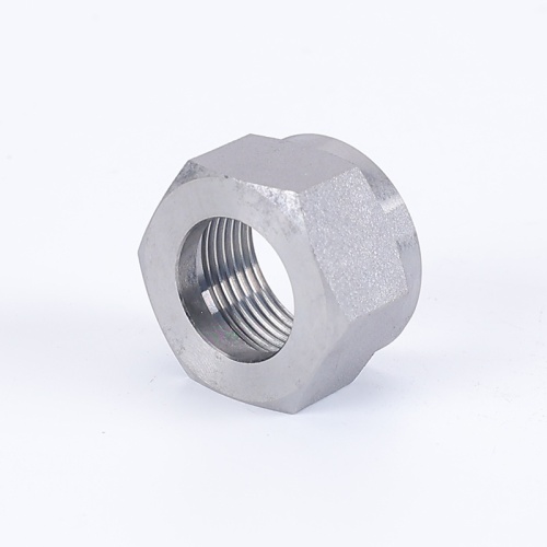 Hydraulic Fitting Nut Pipe Stainless Steel Internal Thread Through Joint Factory