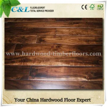 Best price Antique prefinished Acacia solid wood flooring