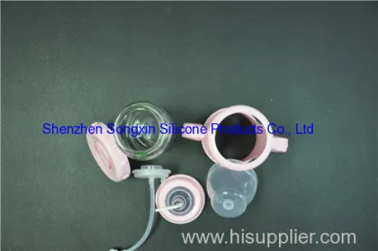 Cute Borosilicate Glass Baby Feeding Bottle 