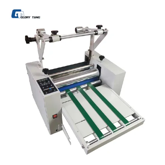 Double Roller Laminating Machine with Anti-Roll Trimming and Slitting Knife