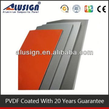 Decorative exterior curtain walls aluminum signboard metal panel