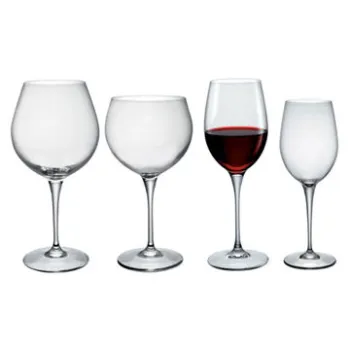 Unique design handmade glass stemware