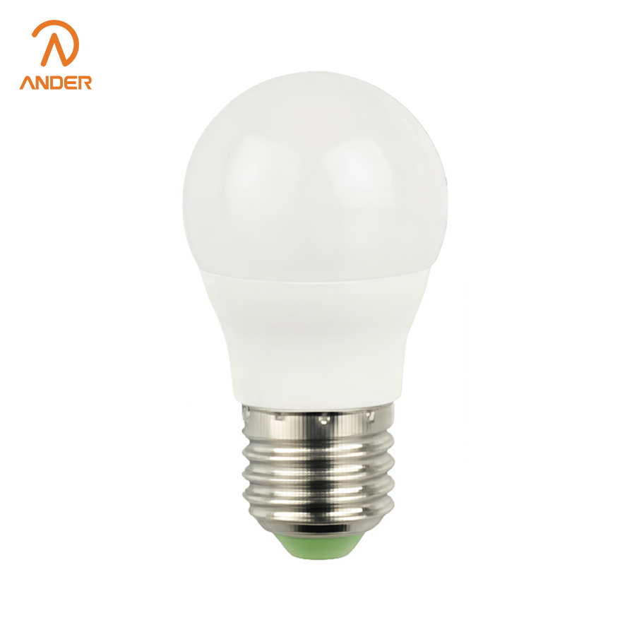 Ampoules LED sphériques efficaces série 5W 6W G45