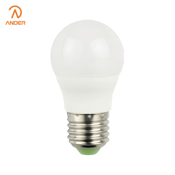 Ampoules LED sphériques efficaces série 5W 6W G45