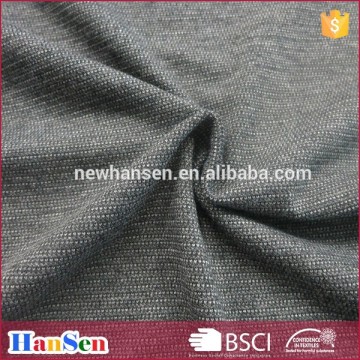 Polyester rayon spandex brushed sports wear fabric